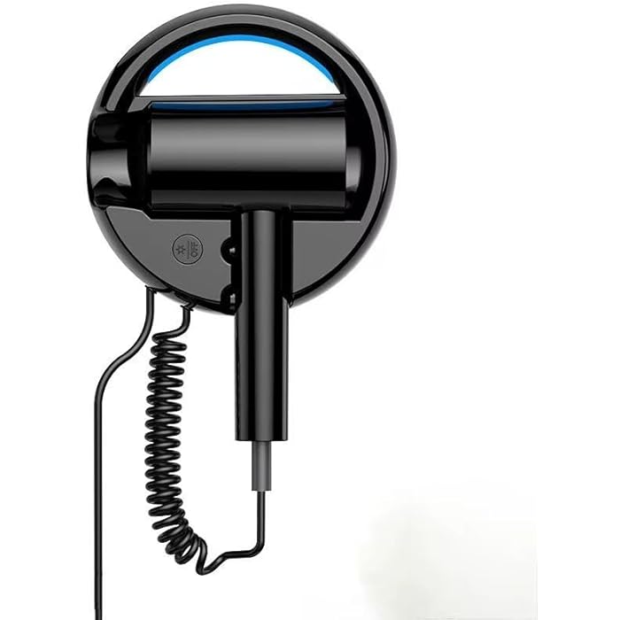 HG-700 Ionic Wall Hair Dryer, High Power, High Speed AC Motor, Heat Protection, Low Noise, Easy to Install - Image 5